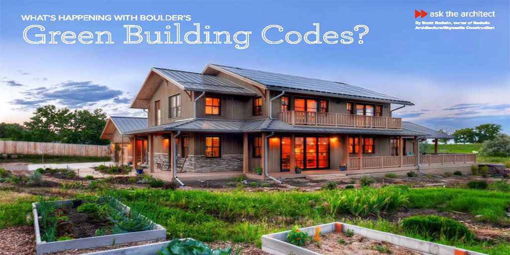 BOULDER'S GREEN CODES