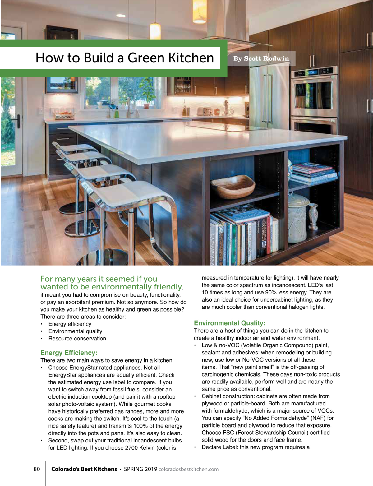  Build a Green Kitchen